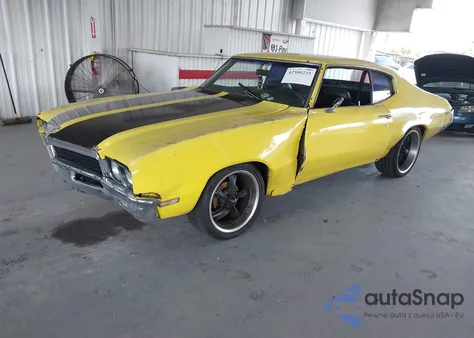 1972 Buick Skylark z USA, uszkodzony, nr VIN 4D37H2H163869